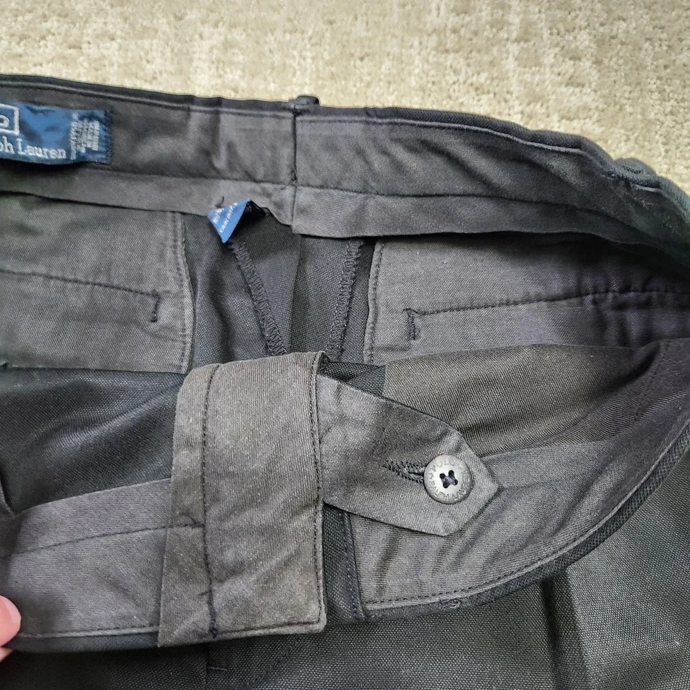 Vintage Polo Ralph Lauren Pants Men 32x32 READ* High Rise Pleated Trouser Baggy